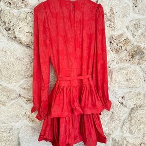 BCBG red dress, cocktail, size 6 woman